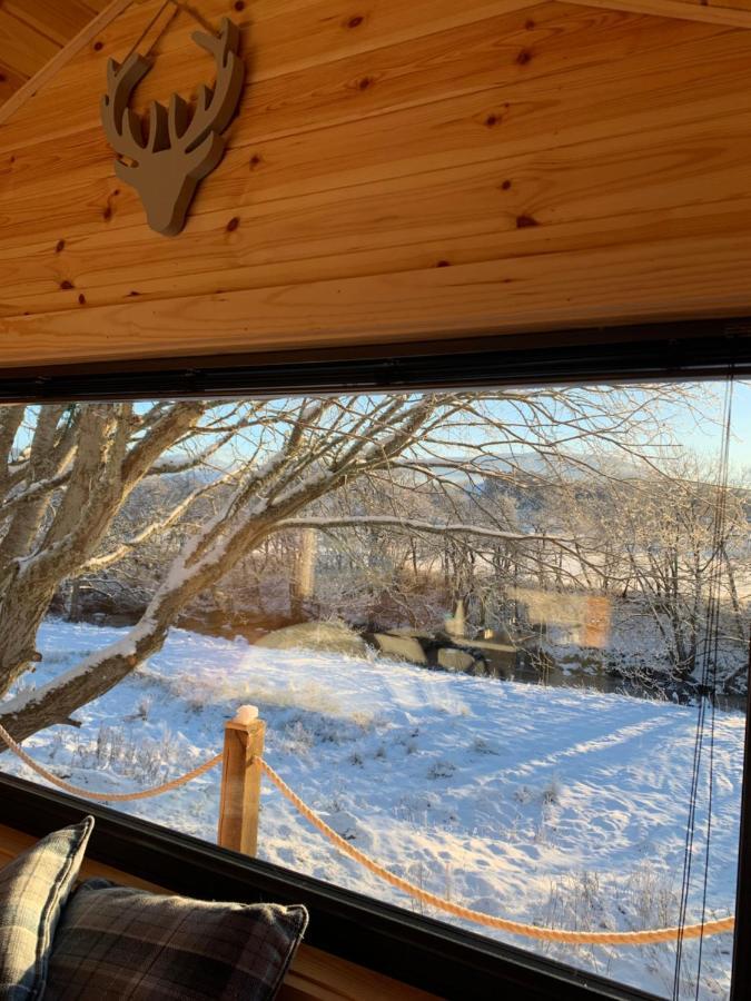 River Huts, Highland River Retreat With Hot Tub Inverness Ngoại thất bức ảnh
